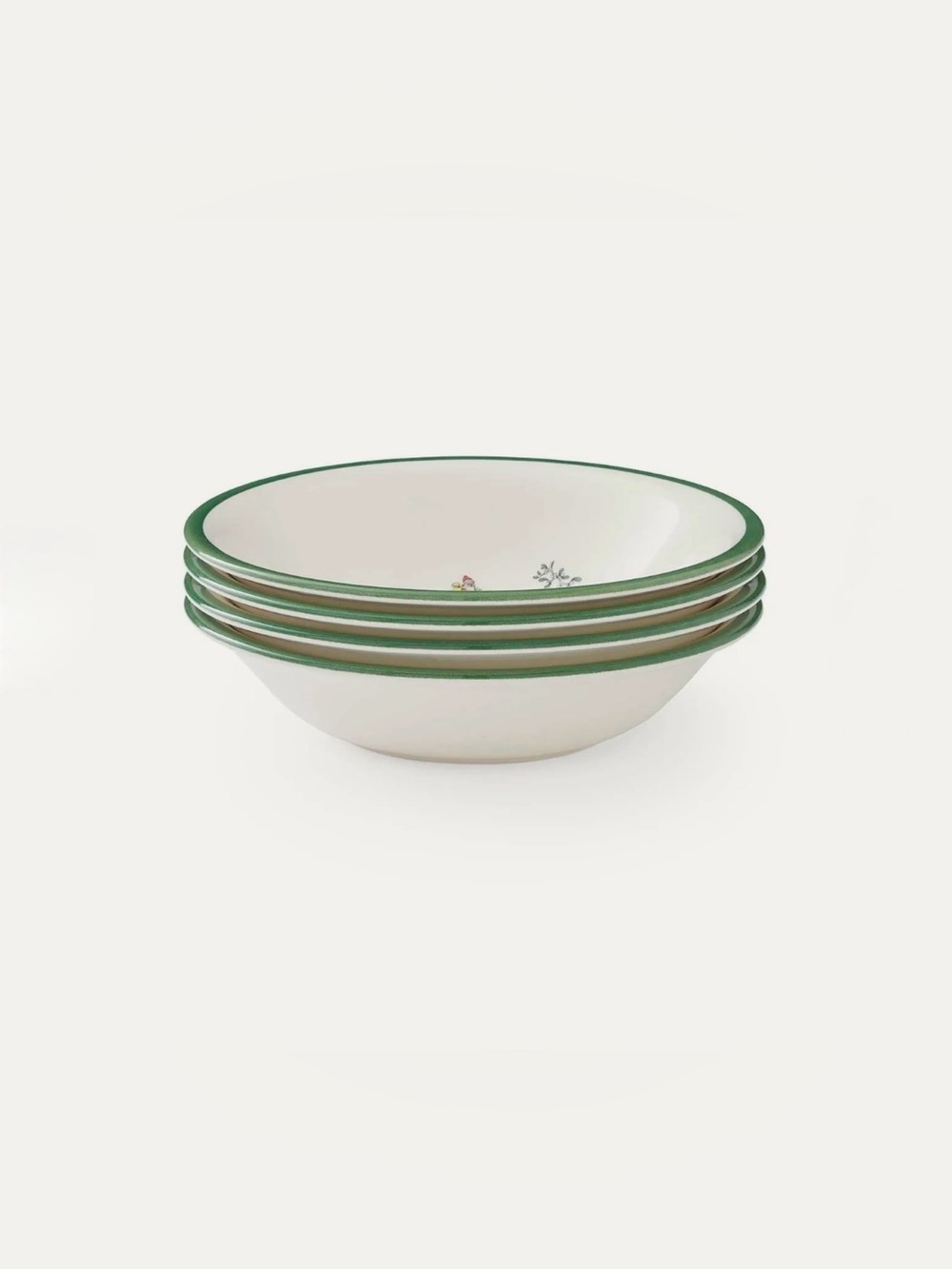 Spode Christmas Tree Soup/Cereal Bowls - Set of 4 - NEW